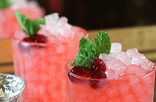 Cranberry & Ginger Mule Mocktail